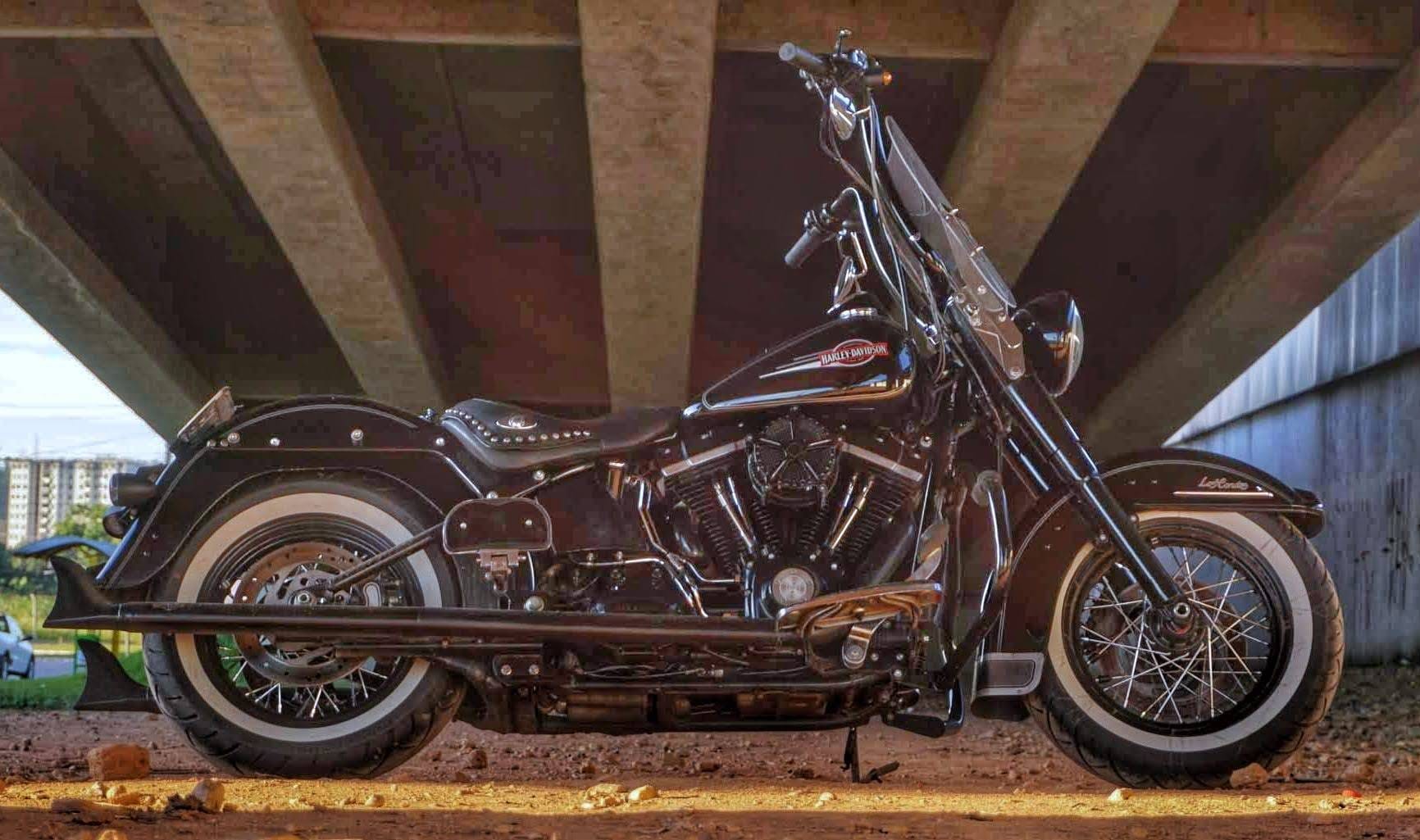 Harley Davidson Heritage - A Nega do Los Condes