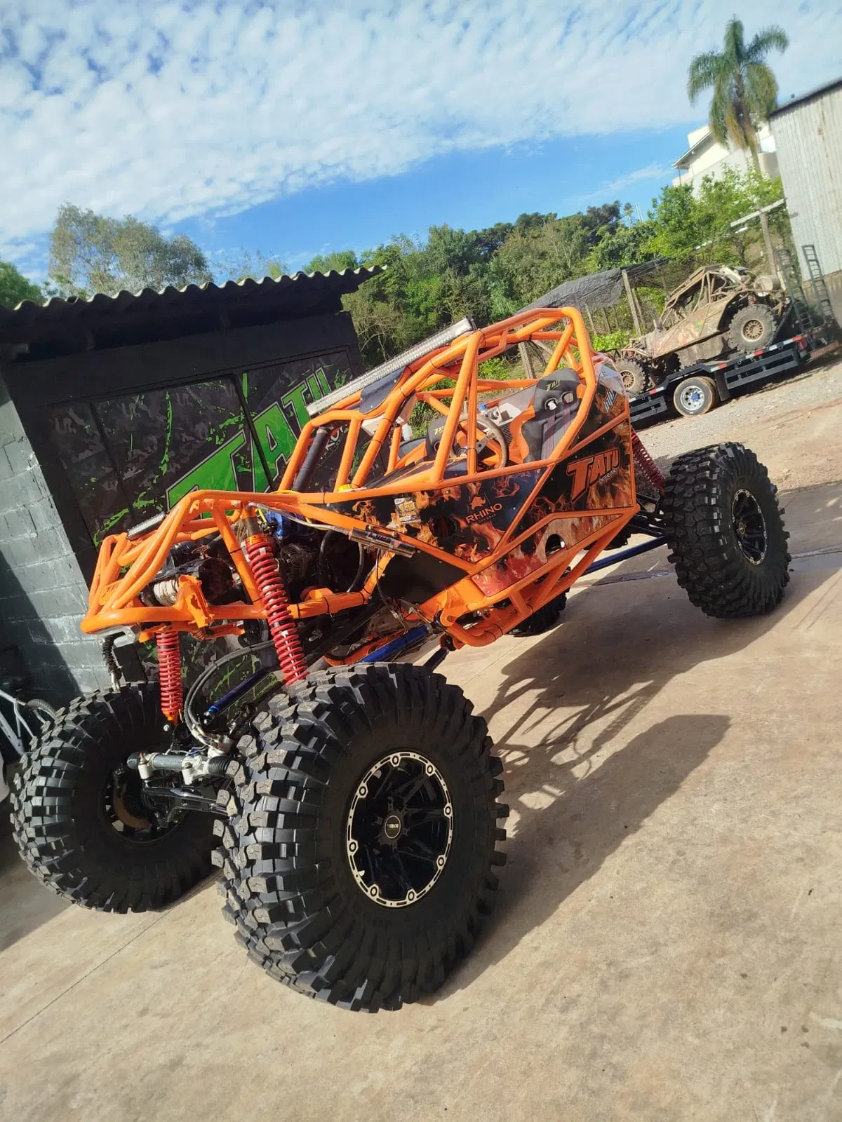 Gaiola 4x4 monstro tatu offroad