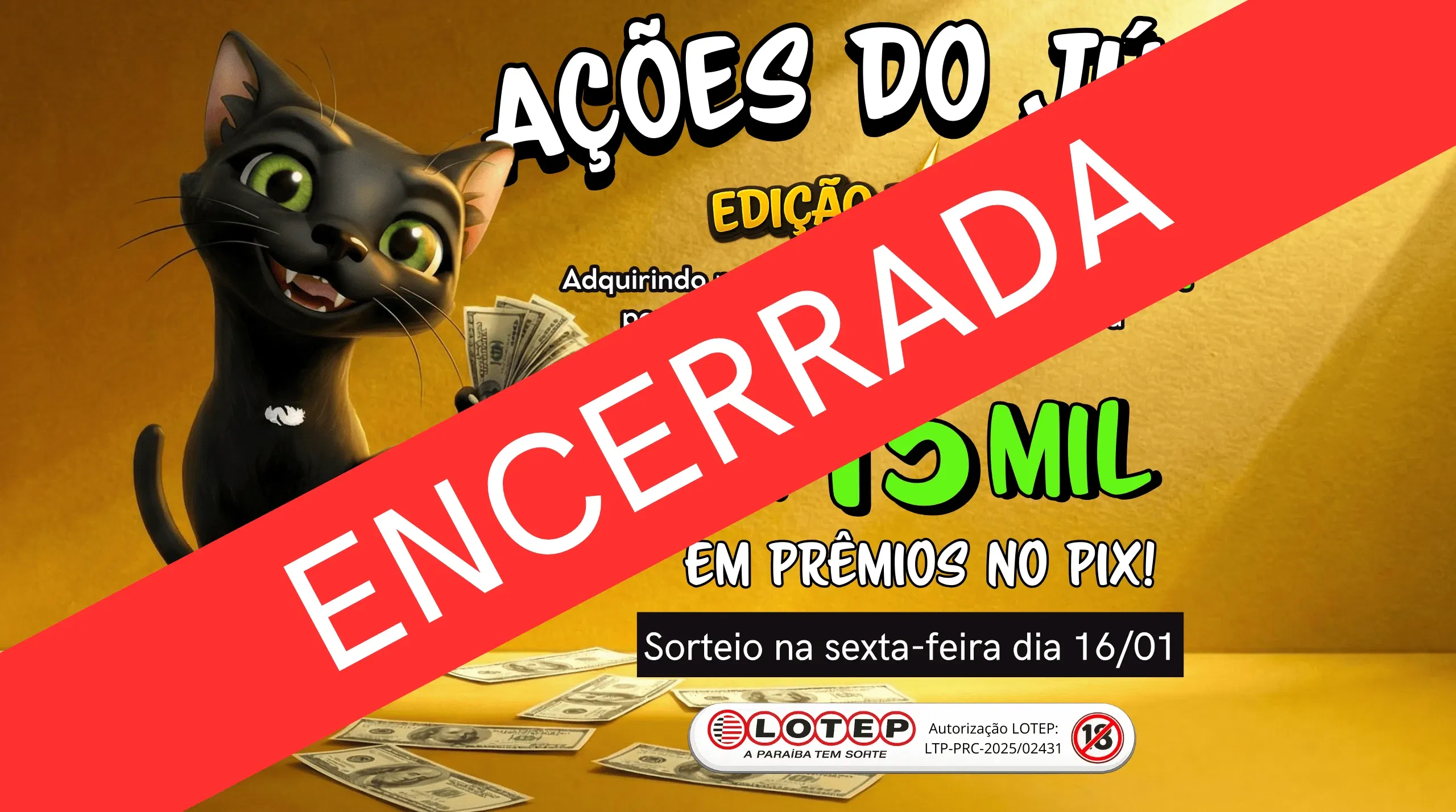 AÇÃO RELÂMPAGO (16/01)