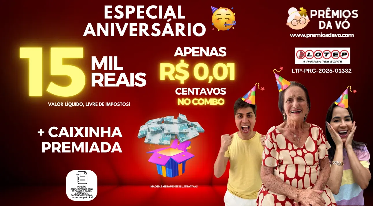 R$ 15 MIL REAIS 😱 POR R$ 0,01 CENTAVO NO COMBO