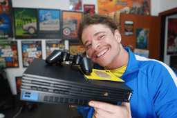 PS2 DO CANAL! PS2 FAT + HD LOTADO DE GAMES + CONTROLE + MEMORY CARD