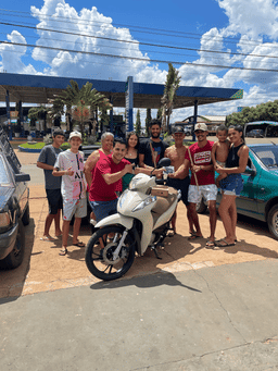 BIZ 125 0KM + R$10MIL | FOTO DO GANHADOR ACIMA