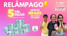 R$ 5 MIL REAIS 😱 POR R$ 0,03 CENTAVOS NO COMBO