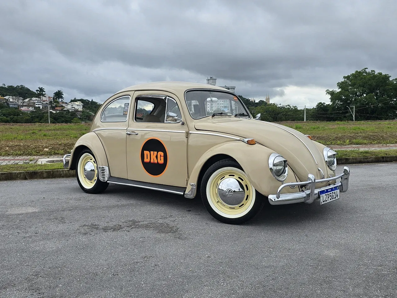 FUSCA 1300 BEGE CLARO 1970