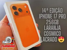 14ª Edição - iPhone 17 Pro 256GB Laranja-cósmico - Lacrado 😍