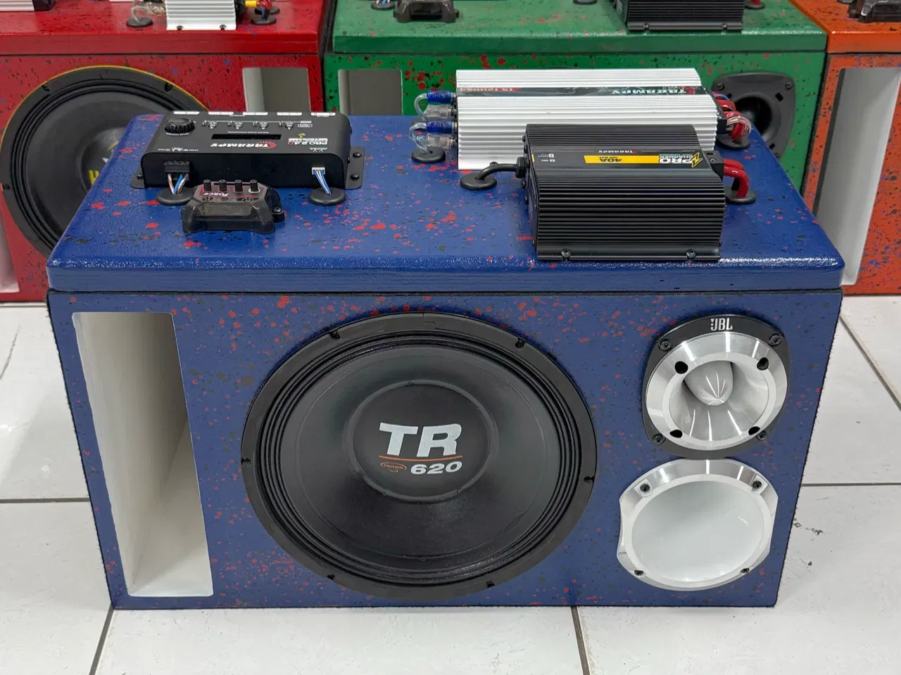 KIT TRIO ATREVIDO 620 RMS AUTOMOTIVO E RESIDENCIAL