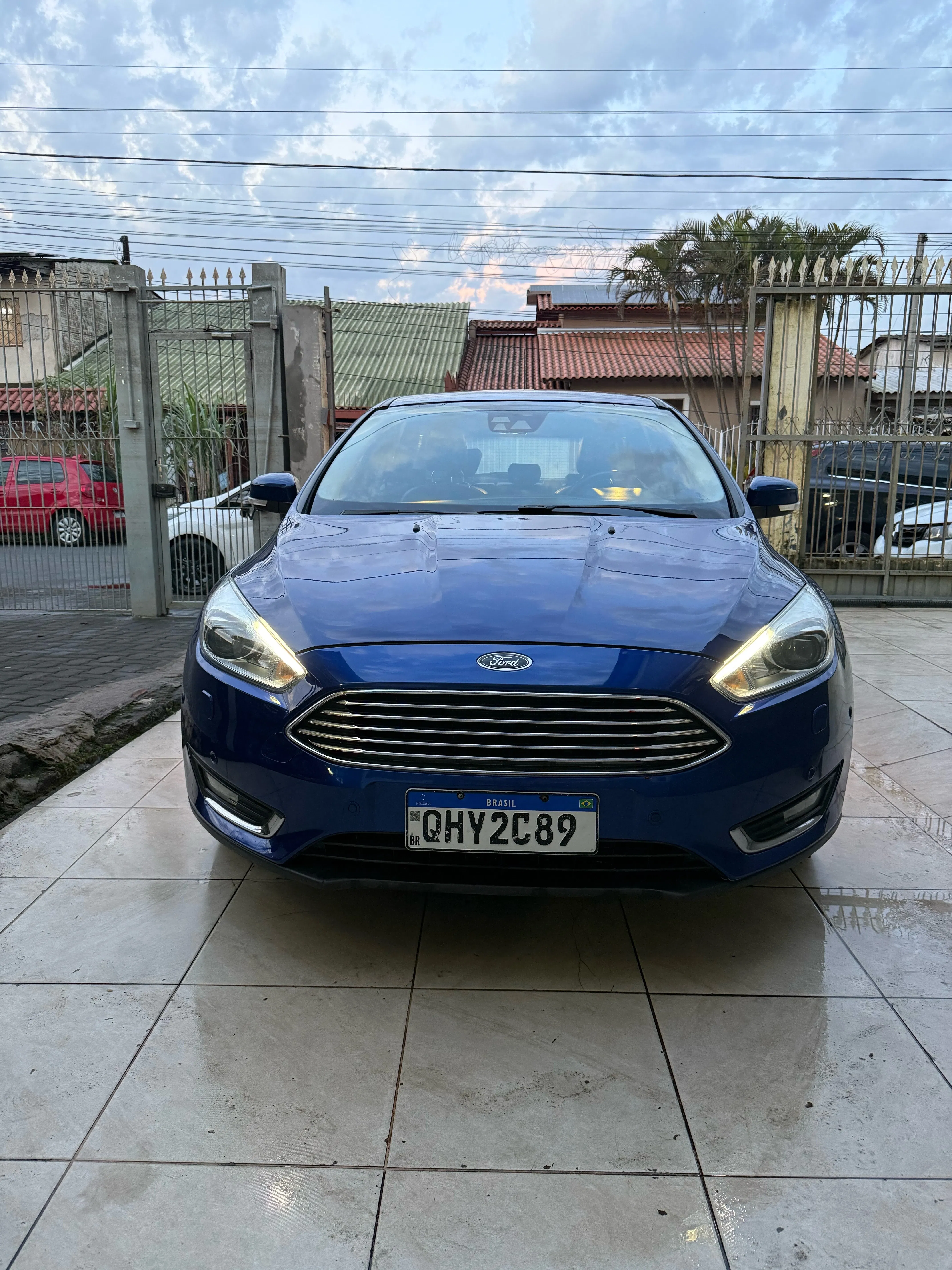 Ford Focus Titanium Plus 2016 Azul Aurora