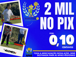 ARRECADAÇÃO APAE OLIMPÍADAS