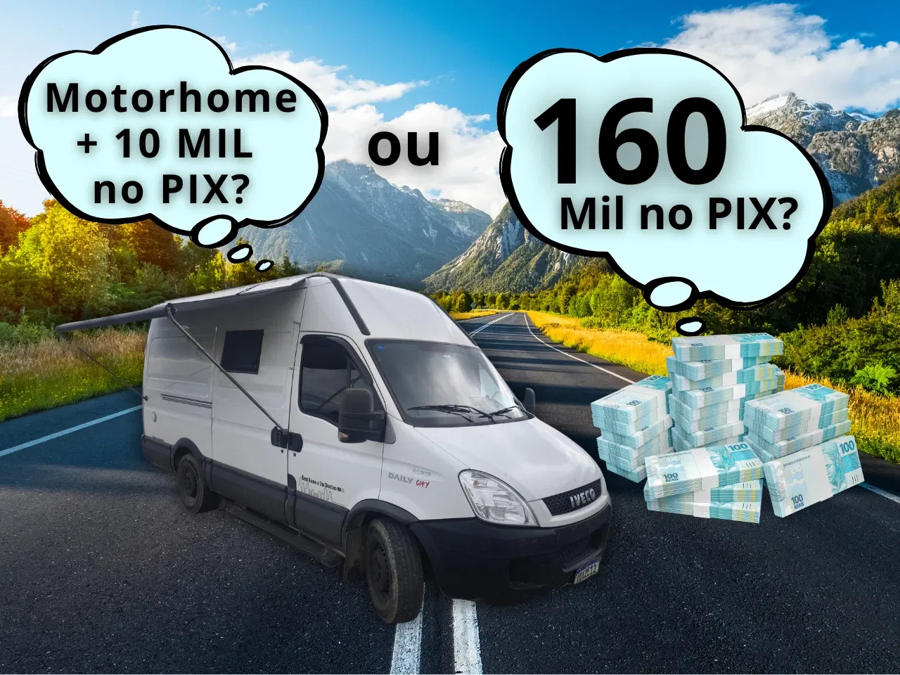 Motorhome + 10 Mil no PIX  ou 160 mil no PIX