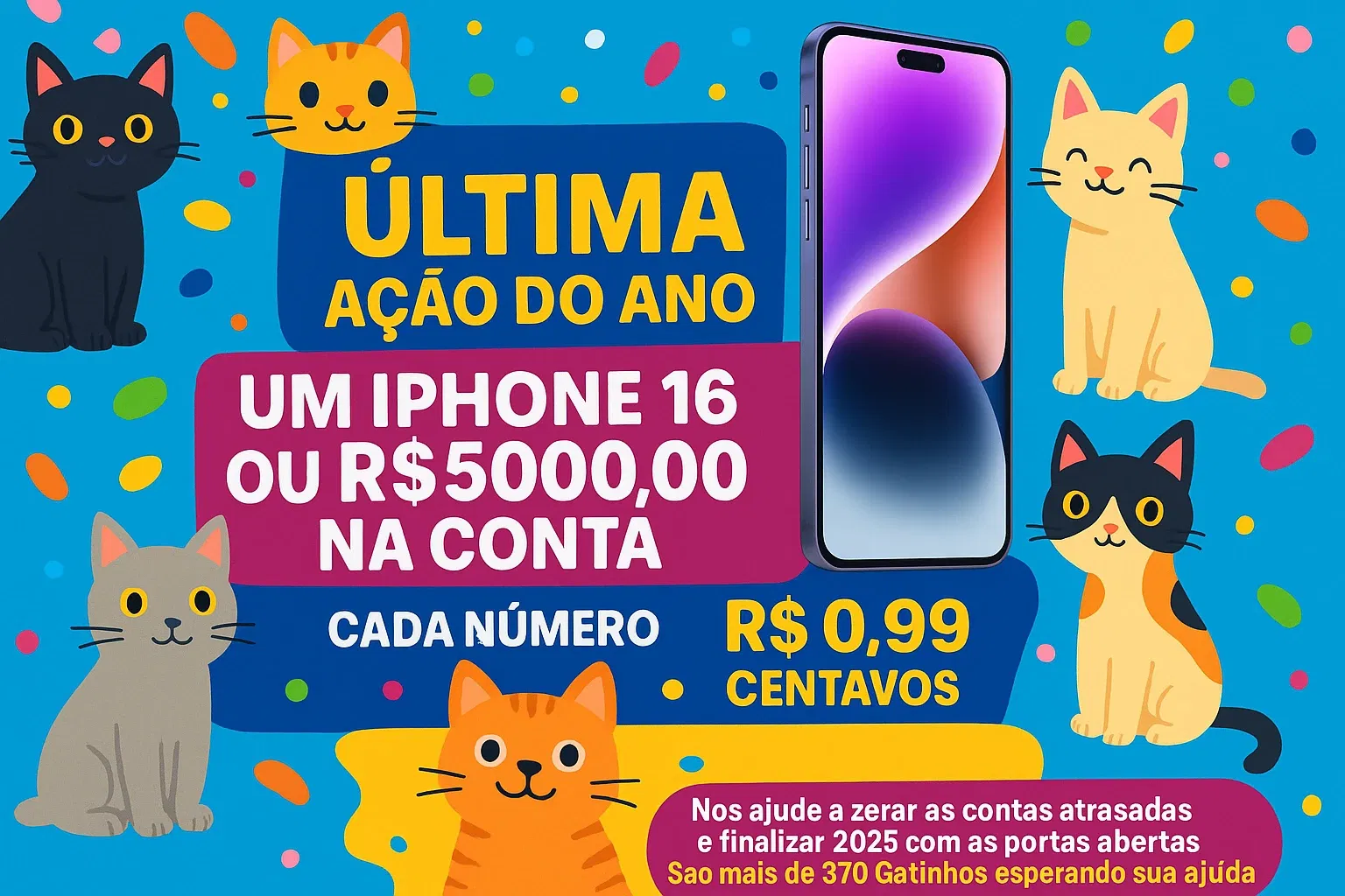 ULTIMA CAMPANHA SOLIDARIA ABRIGO ANJO GABRIEL