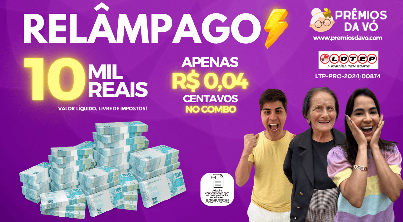 R$ 10 MIL REAIS 😱 POR R$ 0,04 CENTAVOS NO COMBO