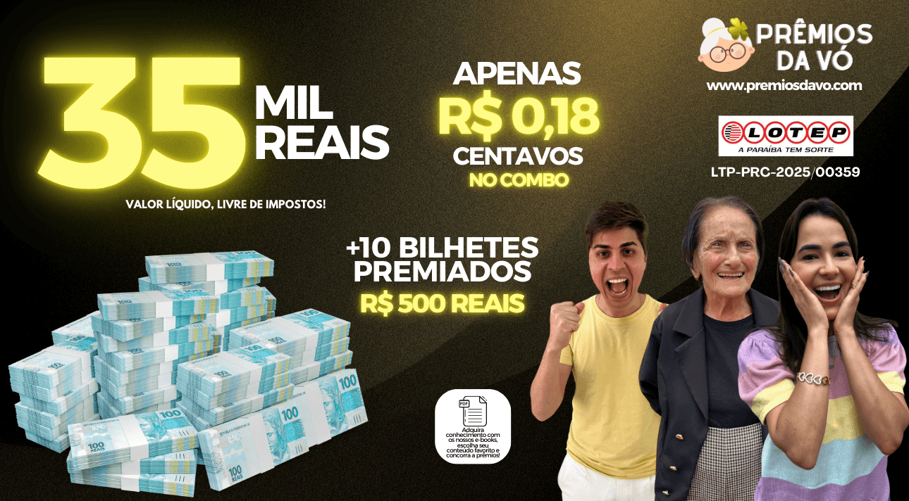 R$ 35 MIL REAIS 😱 POR R$ 0,18 CENTAVOS NO COMBO