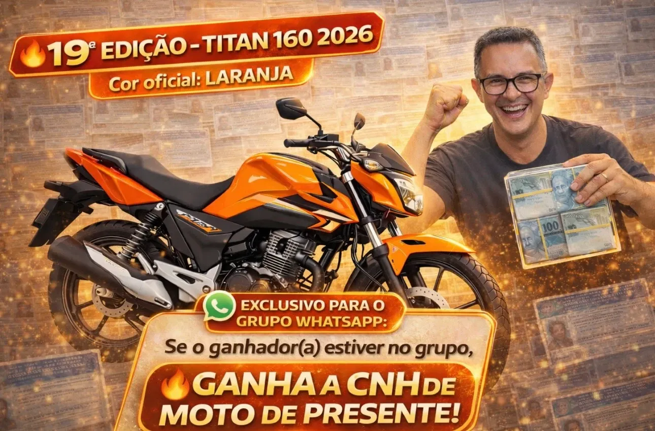 🚀🔥🏍️ 19ª EDIÇÃO CHEGOU TITAN 160 + SUPER BÔNUS EXCLUSIVOS! 🏍️💥