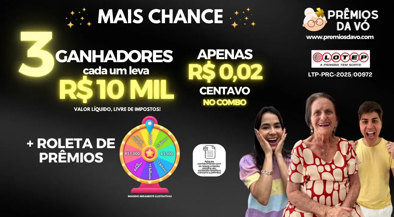 3 GANHADORES DE R$ 10 MIL 😱 POR R$ 0,02 CENTAVOS NO COMBO