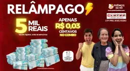 R$ 5 MIL REAIS 😱 POR R$ 0,03 CENTAVOS NO COMBO
