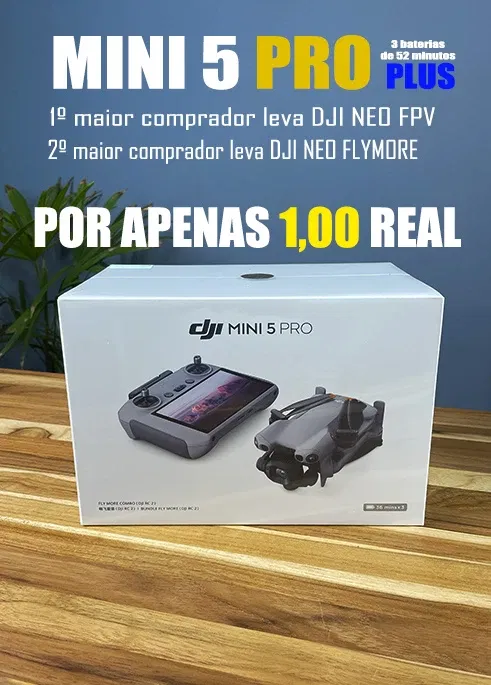 MINI 5 PRO plus 3 baterias de 52 min.