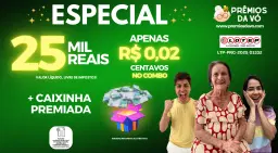 R$ 25 MIL REAIS 😱 POR R$ 0,02 CENTAVOS NO COMBO