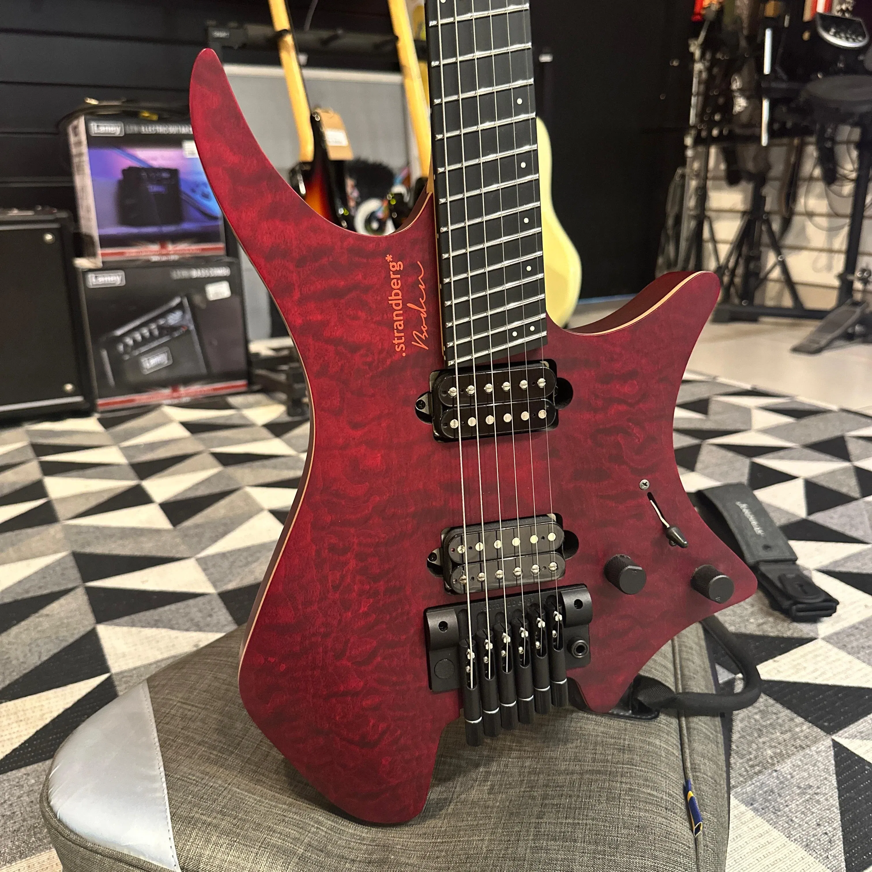 Guitarra Strandberg Boden Prog NX 6 Lava Red