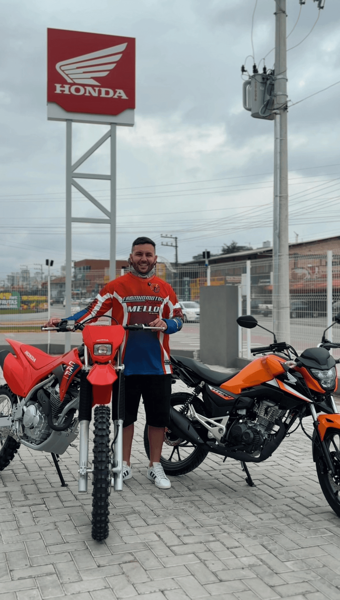 Crf250f 0km ou Titan 160 0km