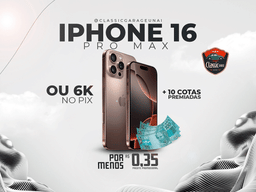 IPHONE 16 ou 6k no Pix