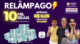 R$ 10 MIL REAIS 😱 POR R$ 0,05 CENTAVOS NO COMBO