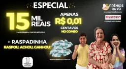 R$ 15 MIL REAIS 😱 POR R$ 0,01 CENTAVO NO COMBO