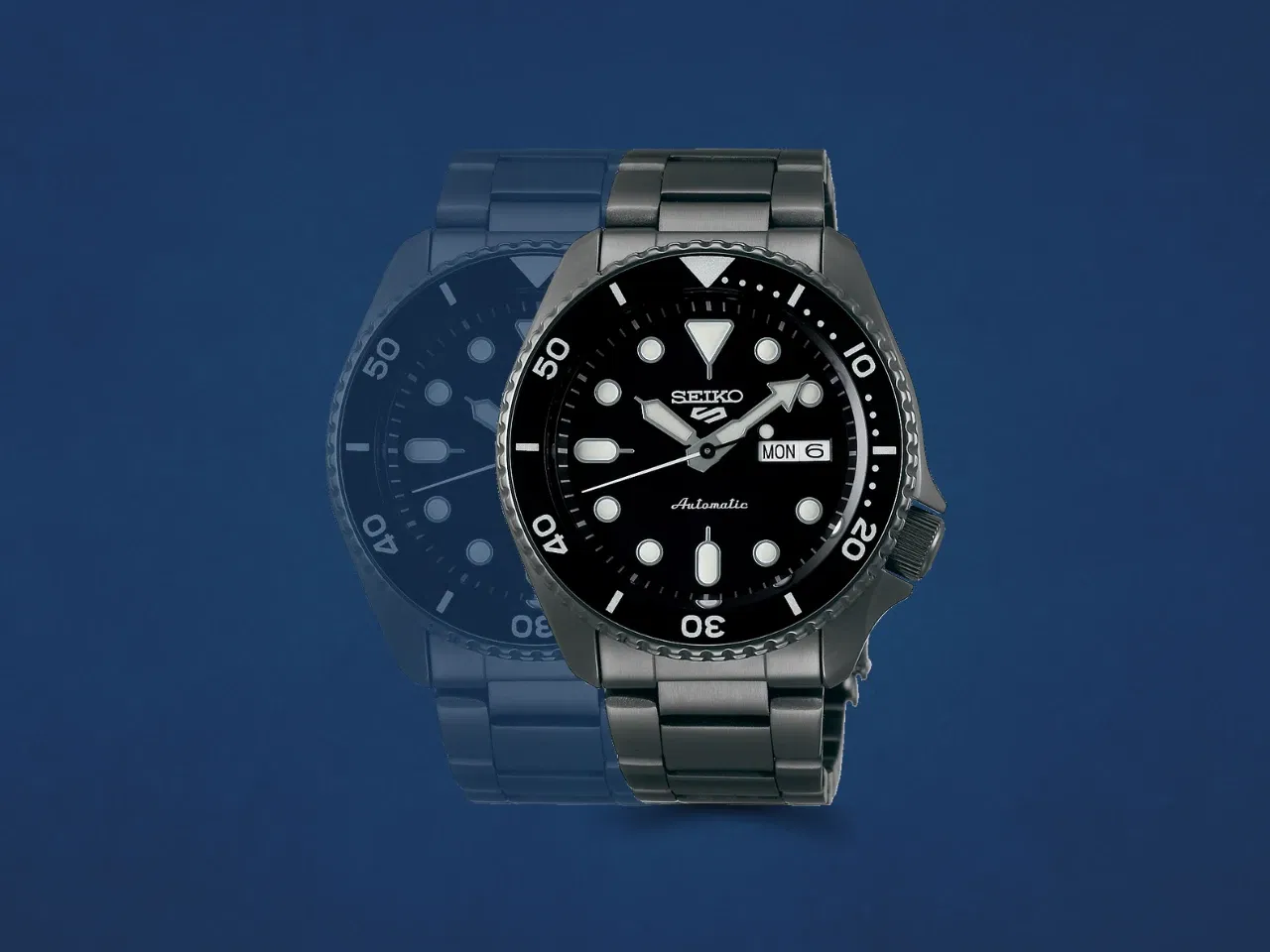 Rifa Relógio Seiko 5 Sports All Black