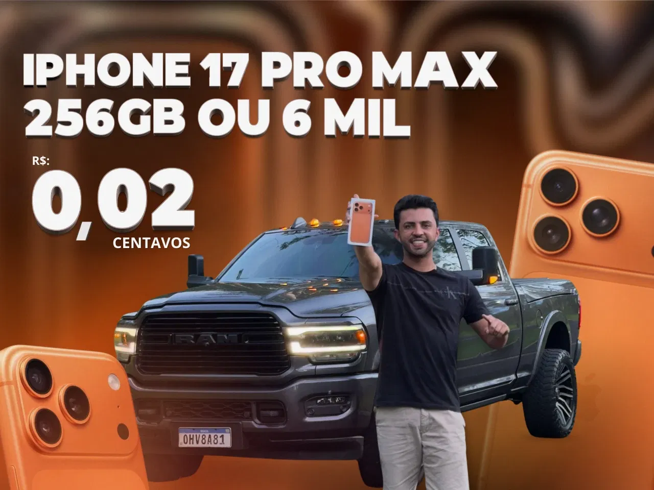 IPHONE 17 PRO MAX OU 6 MIL