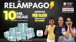 R$ 10 MIL REAIS 😱 POR R$ 0,05 CENTAVOS NO COMBO