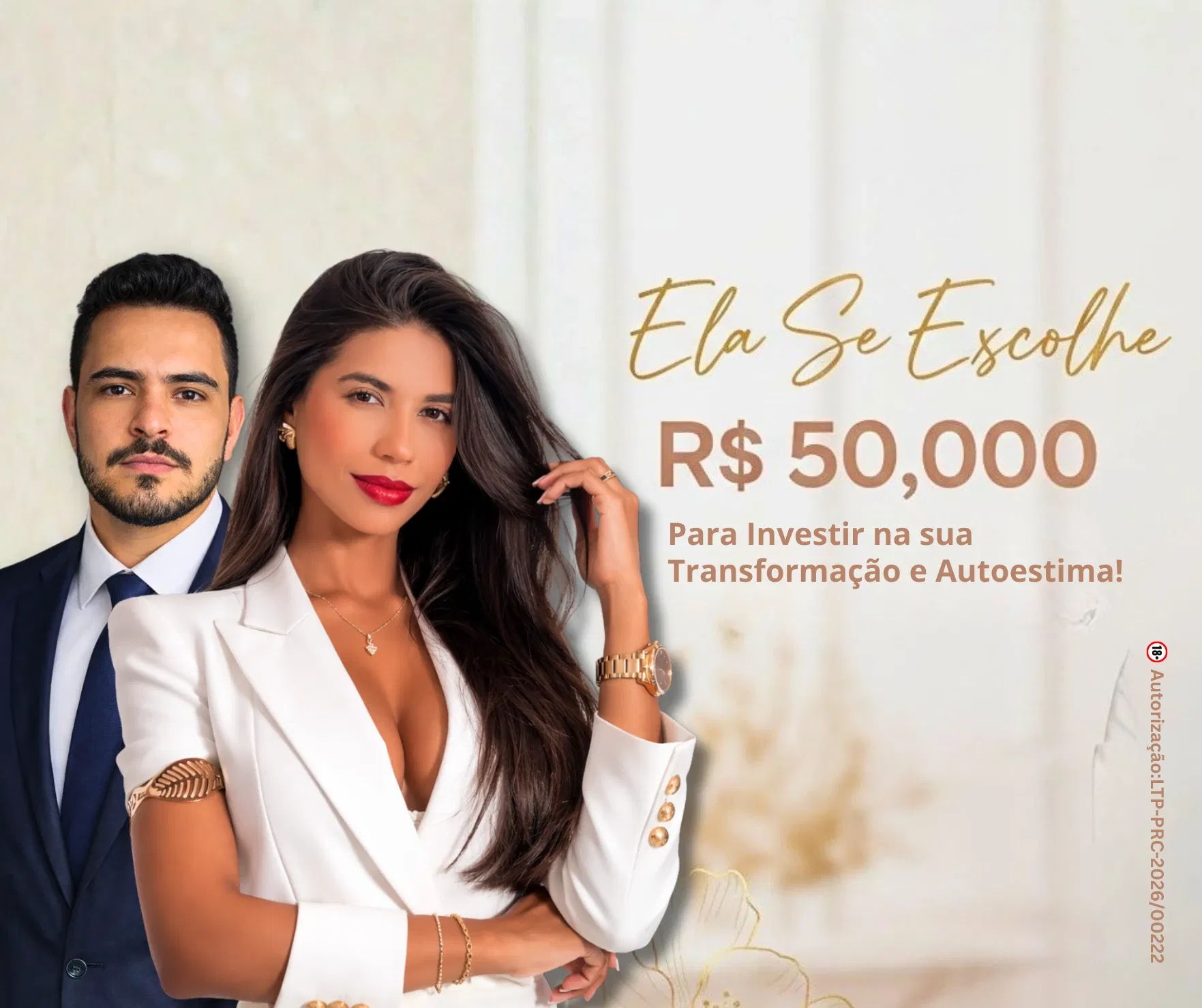 ✨ Ela Se Escolhe: Participe da Seleção Oficial - R$ 50 mil para realizar seu procedimento estético dos sonhos