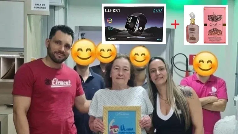 Salve a Irene na sua luta contra o Câncer - Sorteio Smartwatch + Perfume Árabe Feminino