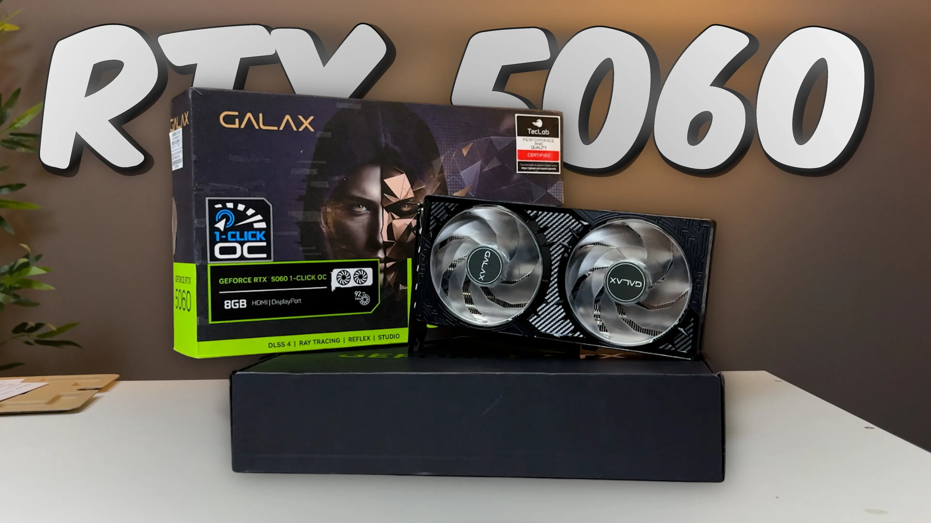 AÇÃO RTX 5060 8GB GALAX