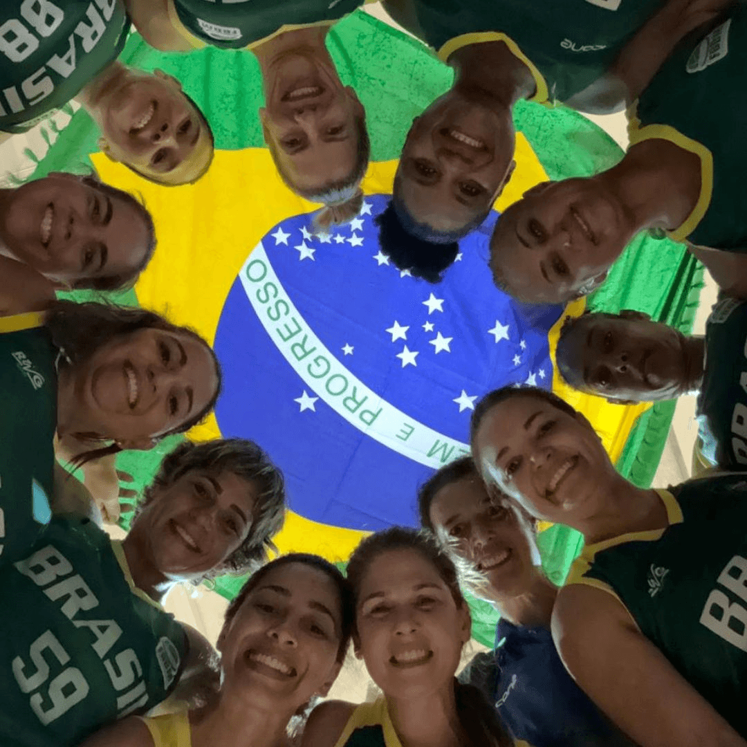apoio emergencial à equipe feminina 45+ da Seleção Brasileira de Basquetebol Master – Mundial FIMBA 2025